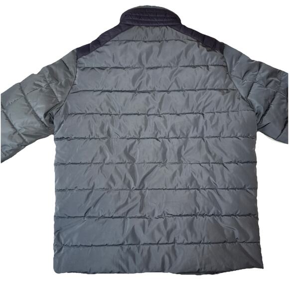 Weatherproof Since 1948 Navy Puffer Jacket Size Large 3 Pockets - Picture 10 of 10